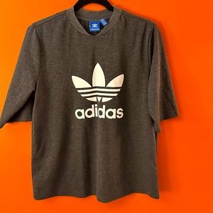 Adidas Short sleeve Grey T- Shirt